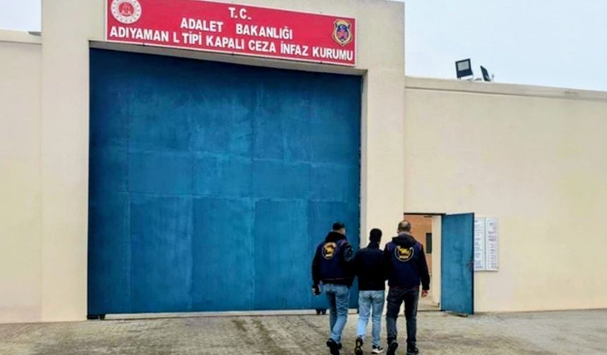 Adıyaman'da aranan 2 hükümlü cezaevine gönderildi