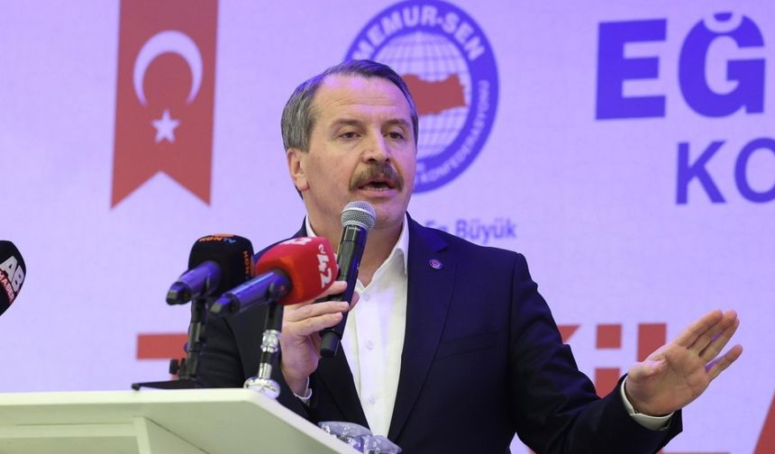 Ali Yalçın'dan hükümete çağrı: Kariyer zammı tamam, seyyanen zam zaruridir
