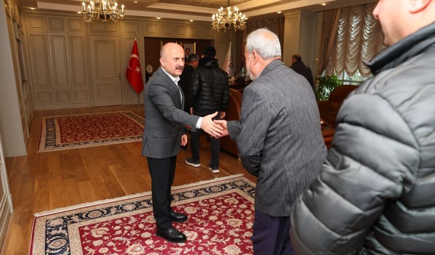 Vali Osman Varol, şehit aileleri ve gazileri ağırladı