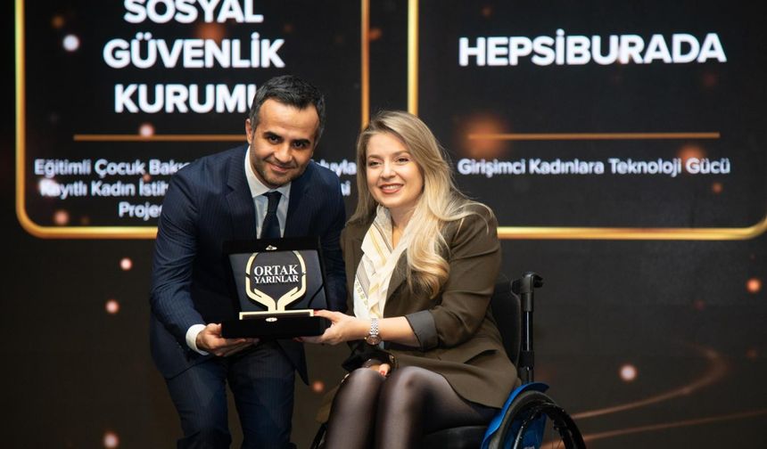 EDU-CARE II Projesi ' Kadınlar için Fayda Yaratanlar' kategorisinde ödül aldı