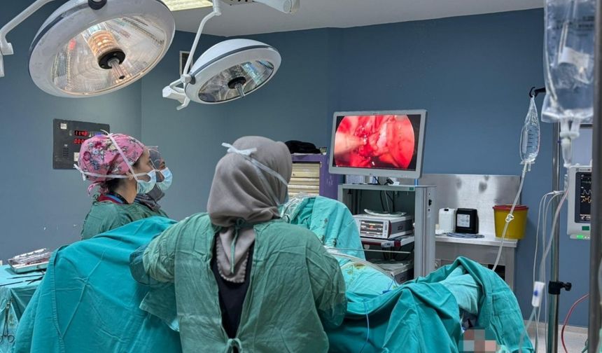 Kahta'da kadın hastalıkları ve doğum alanında bir ilk: V-NOTES yöntemi ilk kez uygulandı