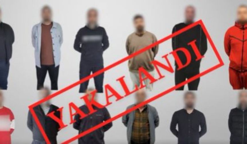 Kırmızı bültenle aranan 12 şüpheli Türkiye'ye getirildi