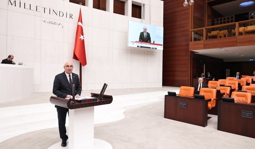 Milletvekili Tanal, TBMM'de araç benzetmesiyle iktidarı eleştirdi