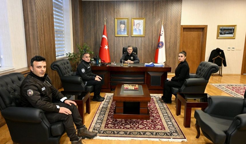Adıyaman İl Emniyet Müdürlüğü'nde personelle birebir görüşmeler devam ediyor