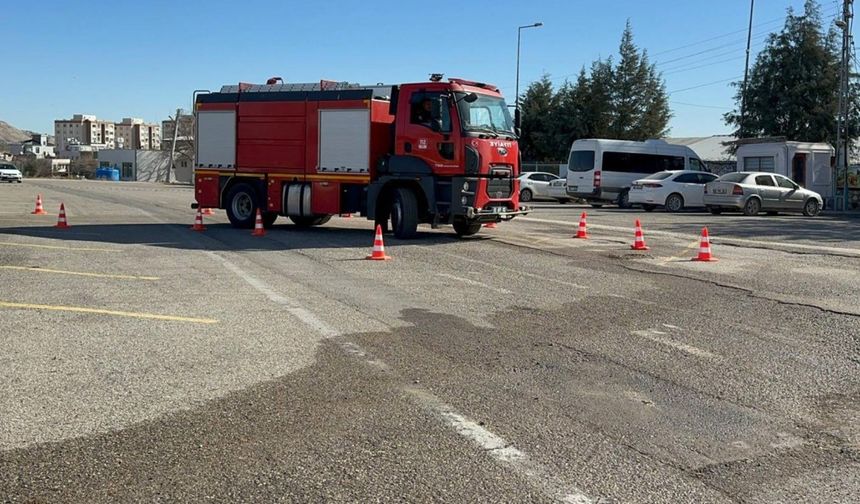 Adıyaman İtfaiyesi'ne 6 haftalık kapsamlı eğitim - Videolu Haber