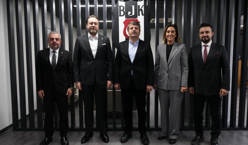 Başkan Tutdere'den Beşiktaş JK'ya dayanışma ziyareti - Videolu Haber