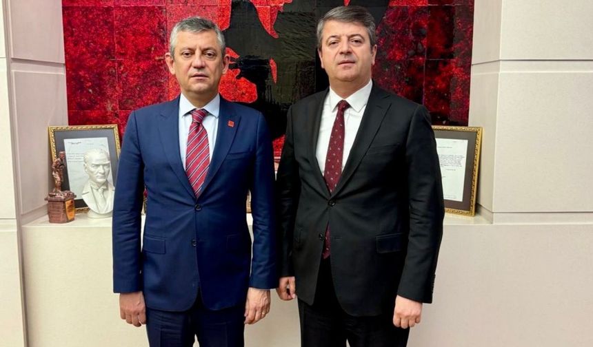 Başkan Tutdere'den CHP Genel Başkanı Özgür Özel'e ziyaret