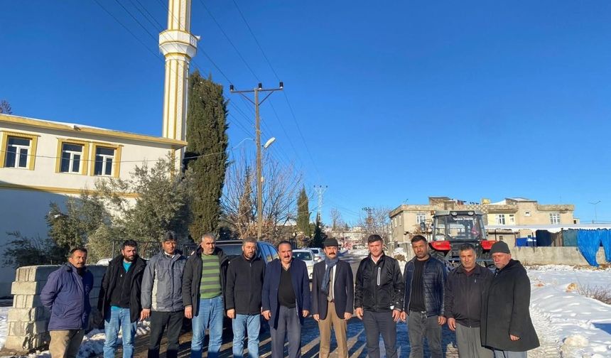 Besni Kaymakamı Ahmet Oğuz Aslan, Atmalı Köyü'nü ziyaret etti