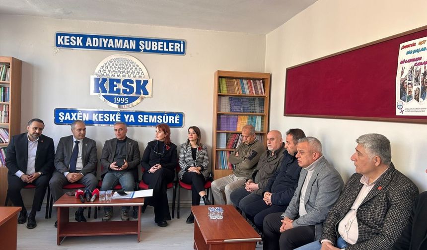 Eğitim-Sen'den CHP Heyetine: Adıyaman'da Eğitim Sorunları Sürüyor