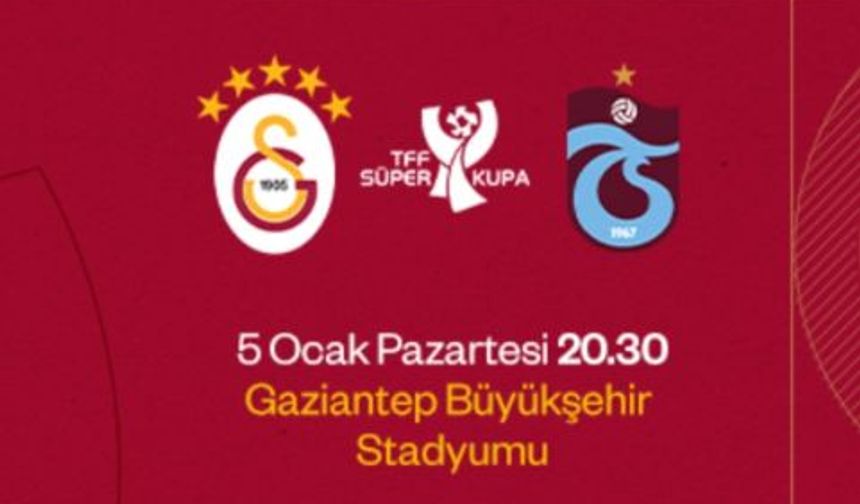 Galatasaray Trabzonspor maçı ne zaman? GS TS maçı saat kaçta, hangi kanalda?