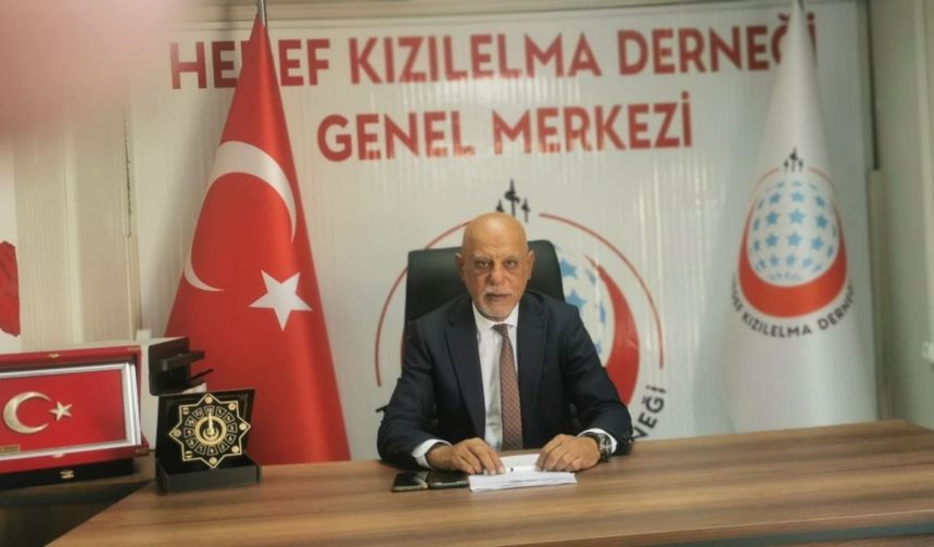 Hedef Kızılelma Derneği Genel Başkanı Gönder'den bayrağa yönelik saldırıya kınama