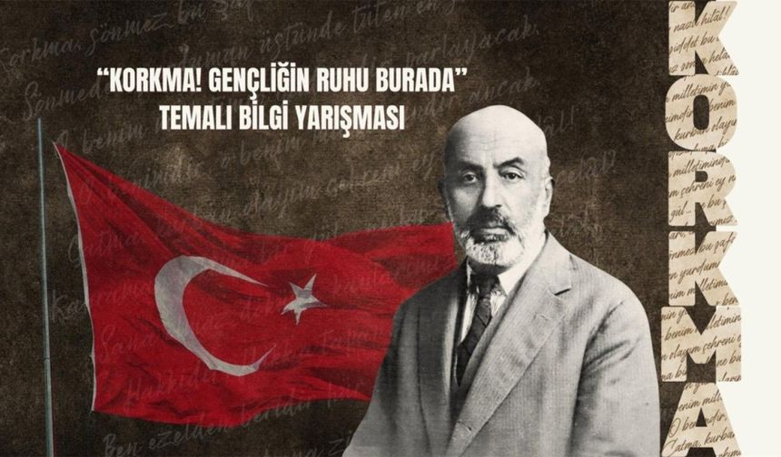 'Korkma! Gençliğin Ruhu Burada' Temalı Bilgi Yarışması Düzenleniyor