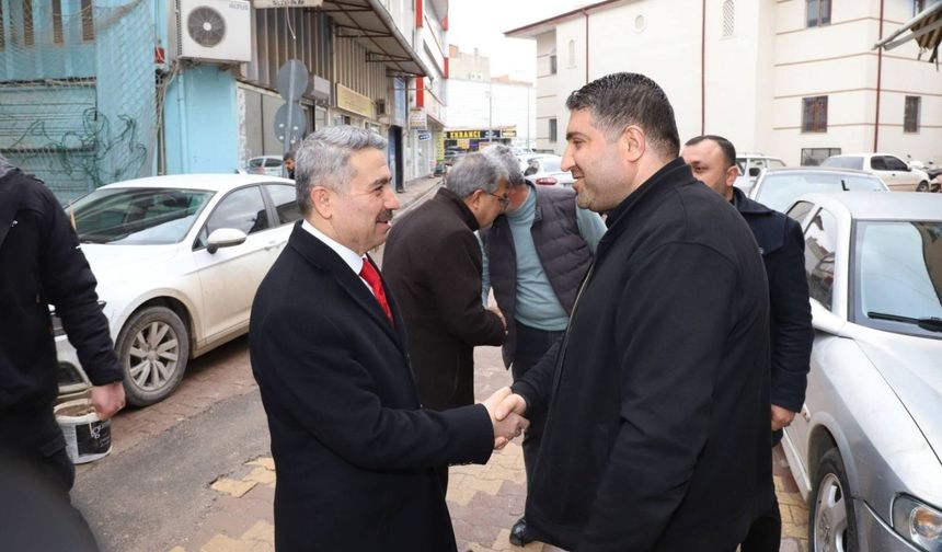 Milletvekili Alkayış'tan Adıyaman İnternet Gazetecileri Cemiyeti'ne ziyaret