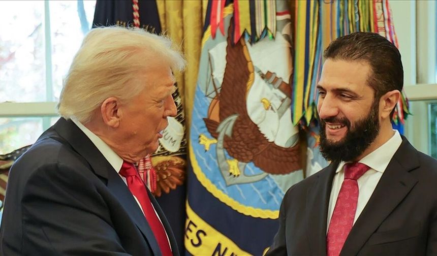 Donald Trump ve Ahmed Şara Arasında Kritik Görüşme