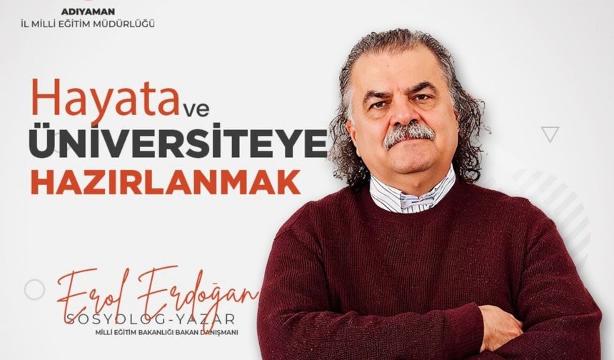 12. sınıf öğrencilerine yönelik 'Hayata ve üniversiteye hazırlanmak' konferansı