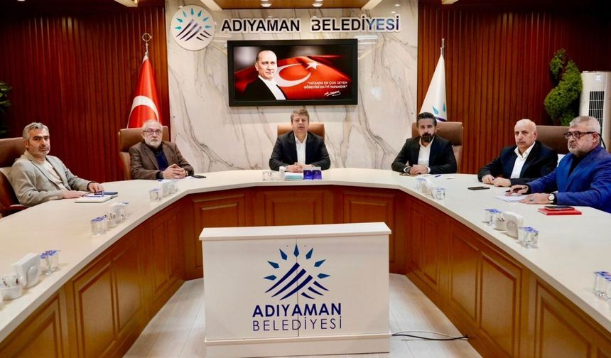 Adıyaman Belediyesi, haftalık olağan toplantısını gerçekleştirdi