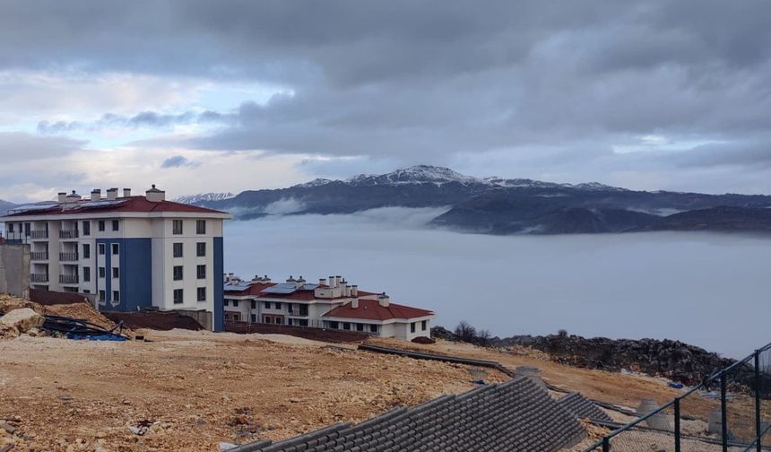 Adıyaman İndere bölgesindeki sis görüntüsü kameralara yansıdı - Videolu Haber