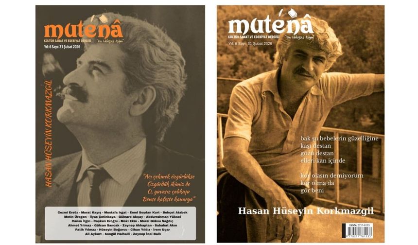 Adıyaman merkezli ulusal dergi Mutenâ 31. sayısı ile raflarda