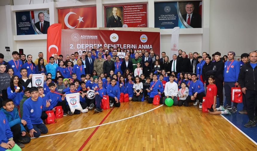 Adıyaman'da Deprem Şehitlerini Anma Oryantiring Yarışmaları düzenlendi