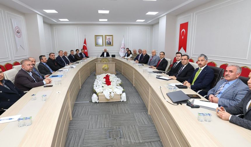 Adıyaman'da Ramazan ayı tedbirlerinin ele alındığı değerlendirme toplantısı gerçekleştirildi