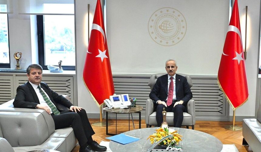 Başkan Tutdere Bakan Uraloğlu ile görüştü