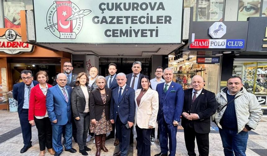 Çukurova Gazeteciler Cemiyeti'n Yeni Başkanı Ahmet Kurtul Çakın