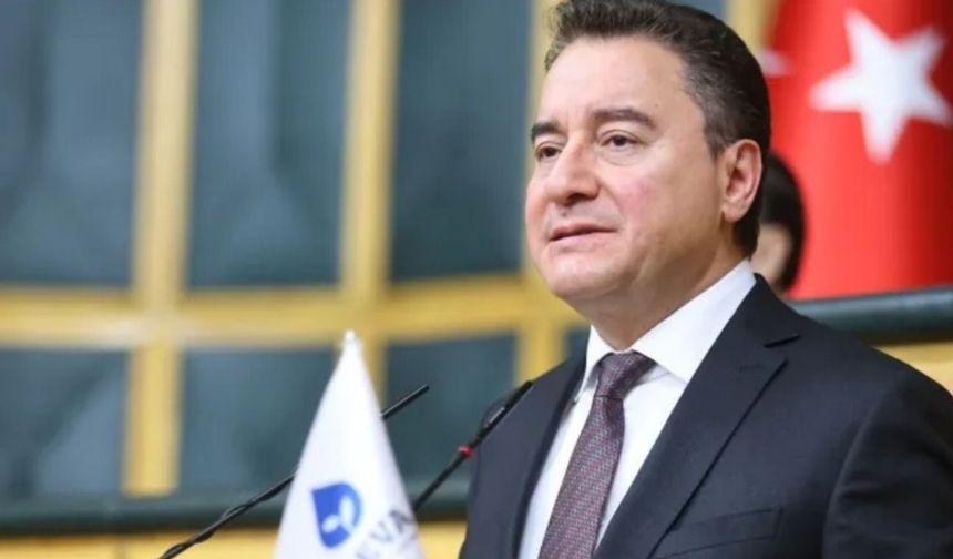 DEVA Partisi Genel Başkanı Ali Babacan, Özarslan'ın istifası sonrası CHP'ye yüklendi