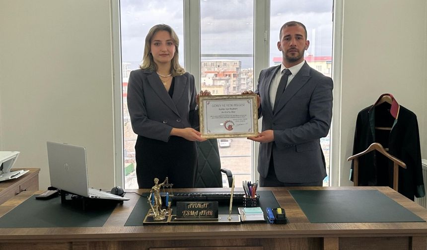 Genç Nesiller Derneği Kahta İlçe Başkanlığı'nda bayrak değişimi