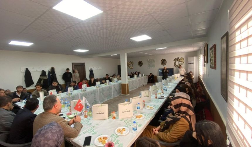 KAGES, Adıyaman'da öğrencilerle bir araya geldi