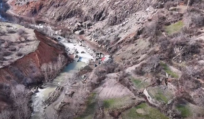 Kahta'nın İçme Suyu 'Haydaran''da Su Seviyesi Yükseldi.