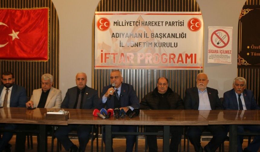 MHP Adıyaman İl Başkanlığı'ndan iftar programı - Videolu Haber