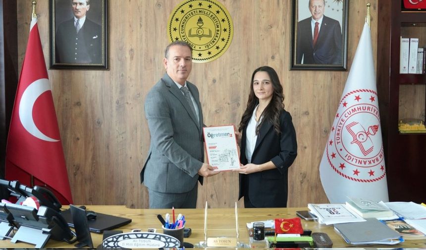 ÖğretmenİZ Dergisi'nin 8. sayısında Adıyaman imzası yer aldı