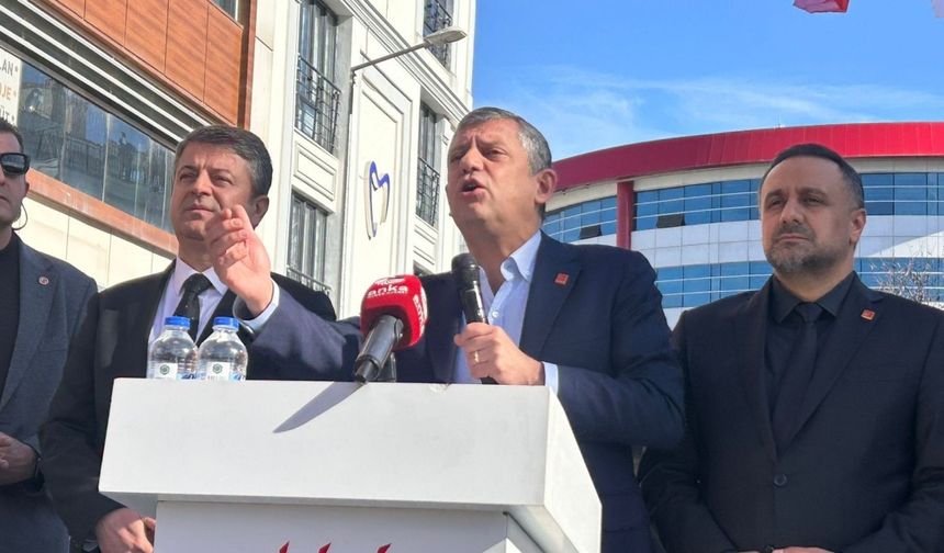 Özgür Özel Adıyaman'da konuştu: 'İktidar değişimi an meselesidir' - Videolu Haber