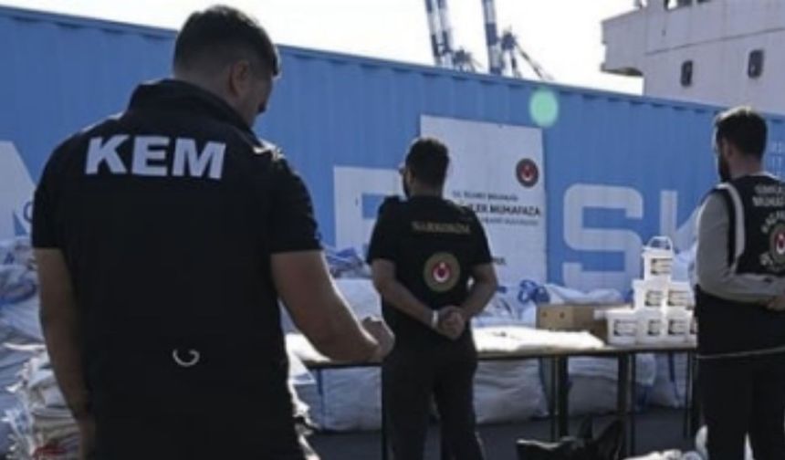 Ticaret Bakanlığı'ndan operasyon: 673 milyon liralık uyuşturucu madde ele geçirildi