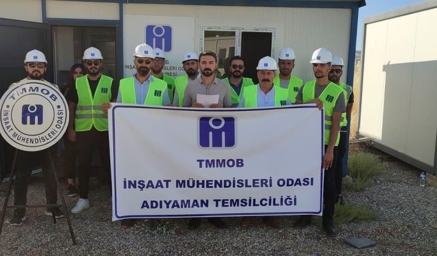 TMMOB İnşaat Mühendisleri Odasından 6 Şubat Açıklaması: Yıkımın Nedeni Denetimsizlik