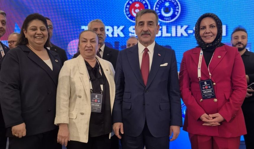 Türk Sağlık-Sen'in 8. Olağan Genel Kurulu gerçekleştirildi