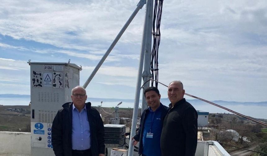 Türk Telekom'dan Samsat kırsalına baz istasyonu yatırımı