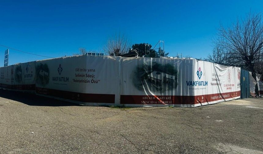 Abuzer Gaffari Mescidi ve Türbesi çevresinde bakımsızlık tepkisi