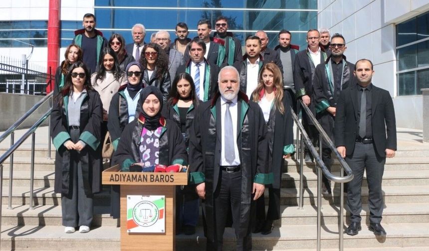 Adıyaman Barosu Kadın Hakları Merkezi'nden '8 Mart' mesajı: 'Kadın hakkı, hukuk devleti demektir' - Videolu Haber