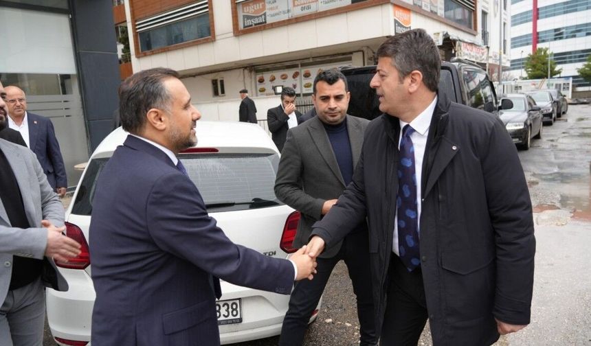 Adıyaman Belediye Başkanı Tutdere'den bayram ziyareti