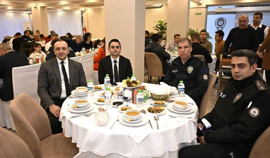 Adıyaman İl Emniyet Müdürlüğü'nde iftar buluşması