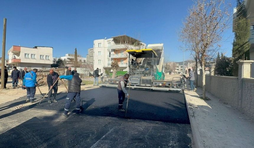 Adıyaman yeni mahalle'de asfalt çalışmaları sürüyor