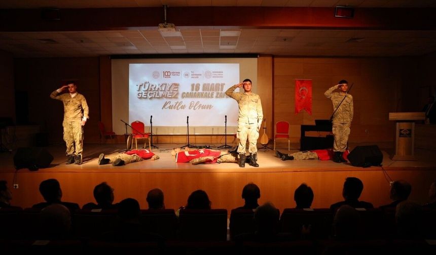 Adıyaman'da Çanakkale Zaferi'nin 111. Yılı törenlerle anıldı