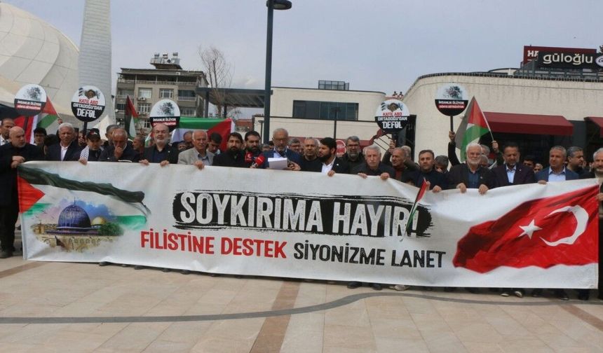 Adıyaman'da Dünya Kudüs Günü'nde basın açıklaması yapıldı - Videolu Haber