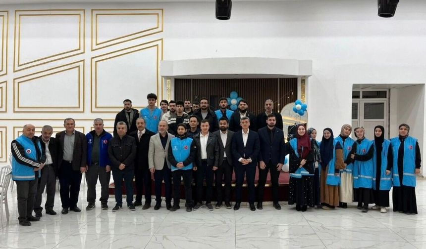 Adıyaman'da Genç TDV üniversite öğrencileri iftar programında buluştu