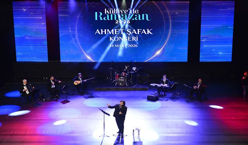 Külliye’de Ahmet Şafak Rüzgarı Esti