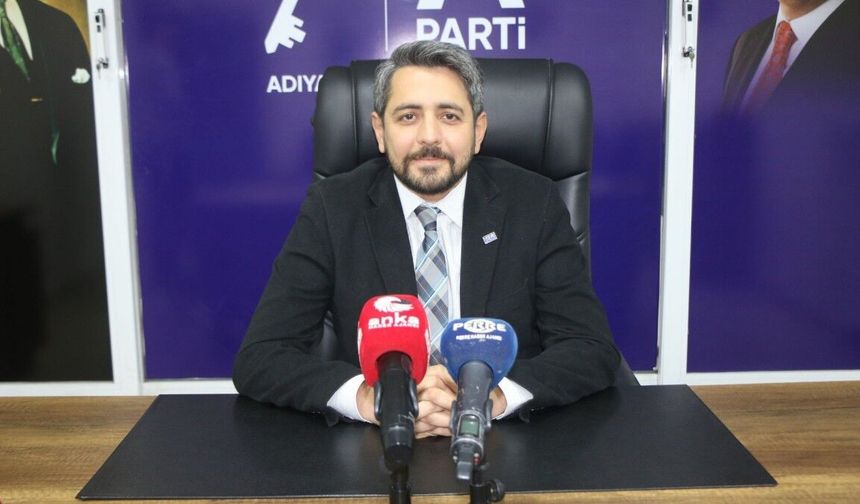 Anahtar Parti Besni İlçe Başkanı Dayan'dan bayram açıklaması: 'Ekonomik sıkıntılar derinleşiyor'