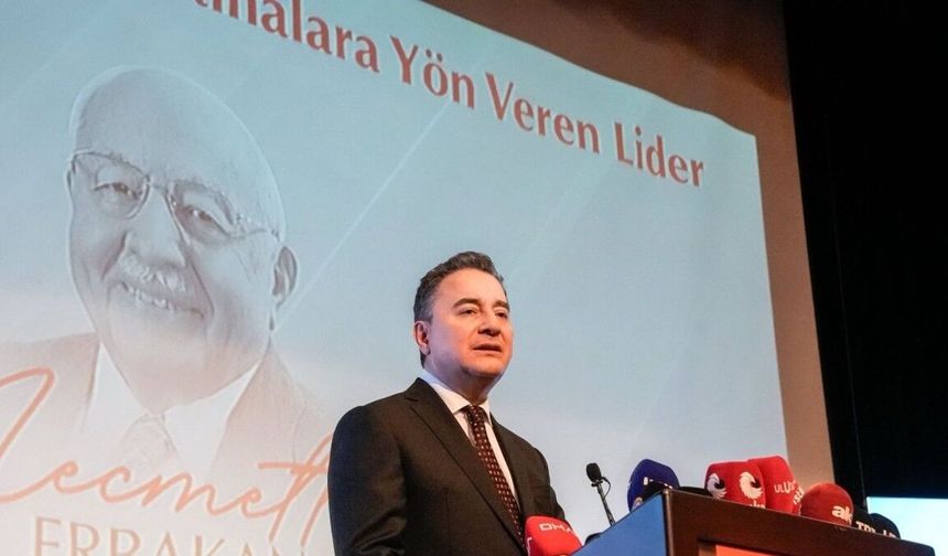 Genel Başkan Babacan'dan Türkiye'nin barış ve diplomasi vurgusu ve ekonomik eleştiriler