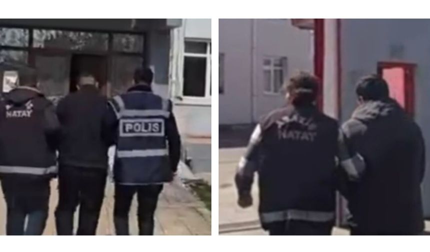 Hatay Emniyet Müdürlüğünce yapılan operasyonda  İki Hükümlü Yakalandı