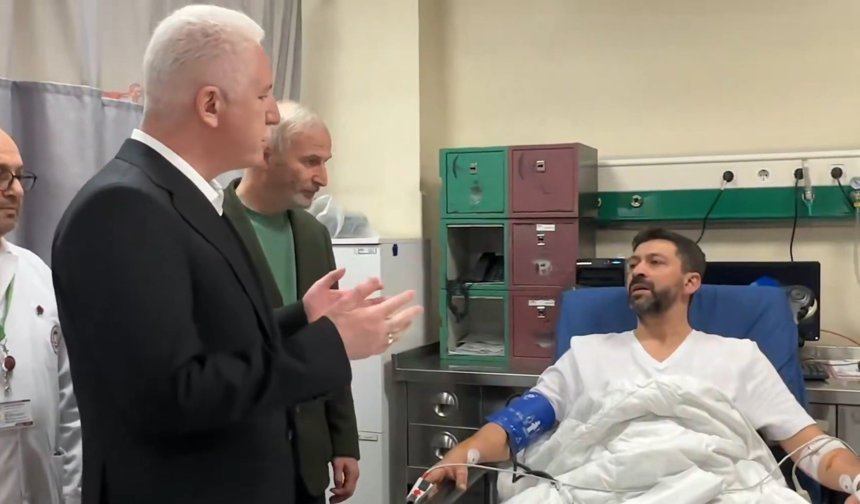 İstanbul Valisi Gül'den Fatih'teki patlamada yaralananlara ziyaret